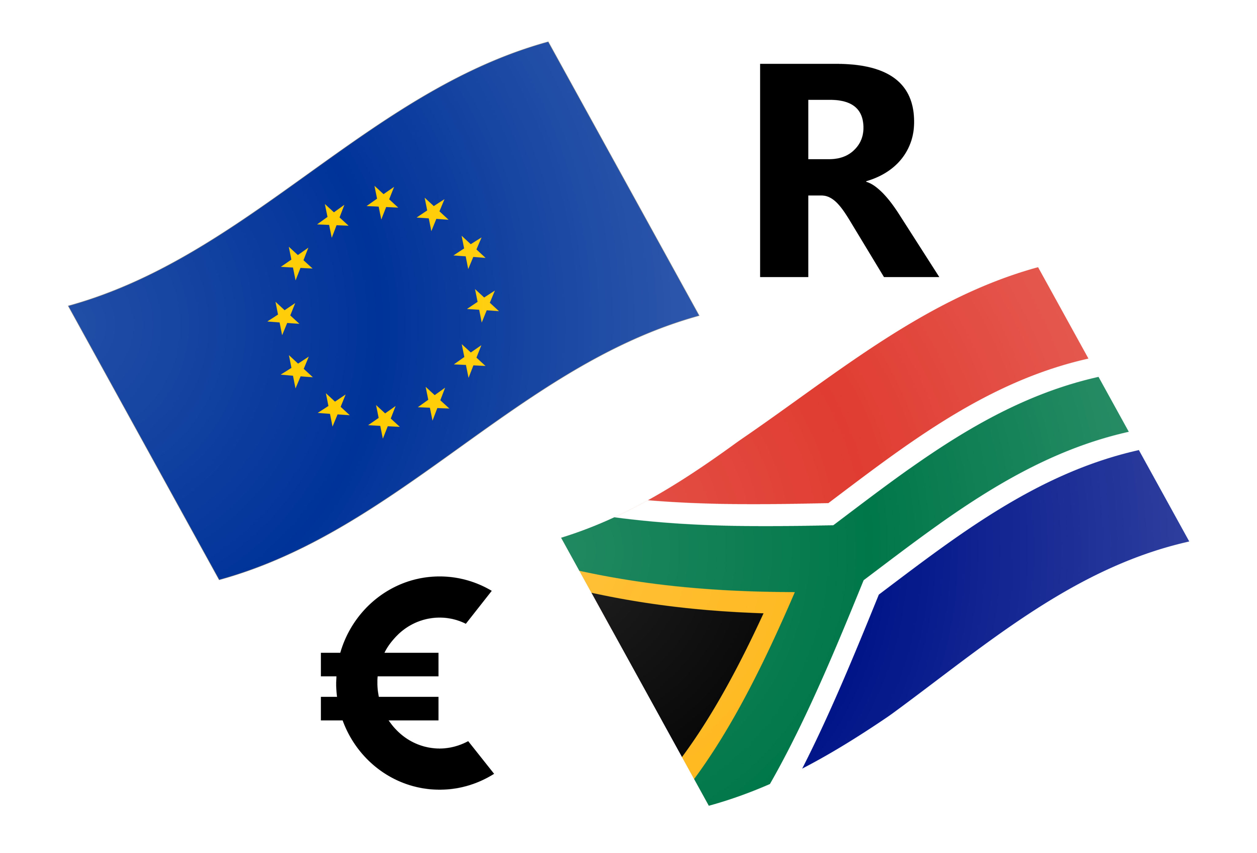 convert from euro eur to south african rand zar the