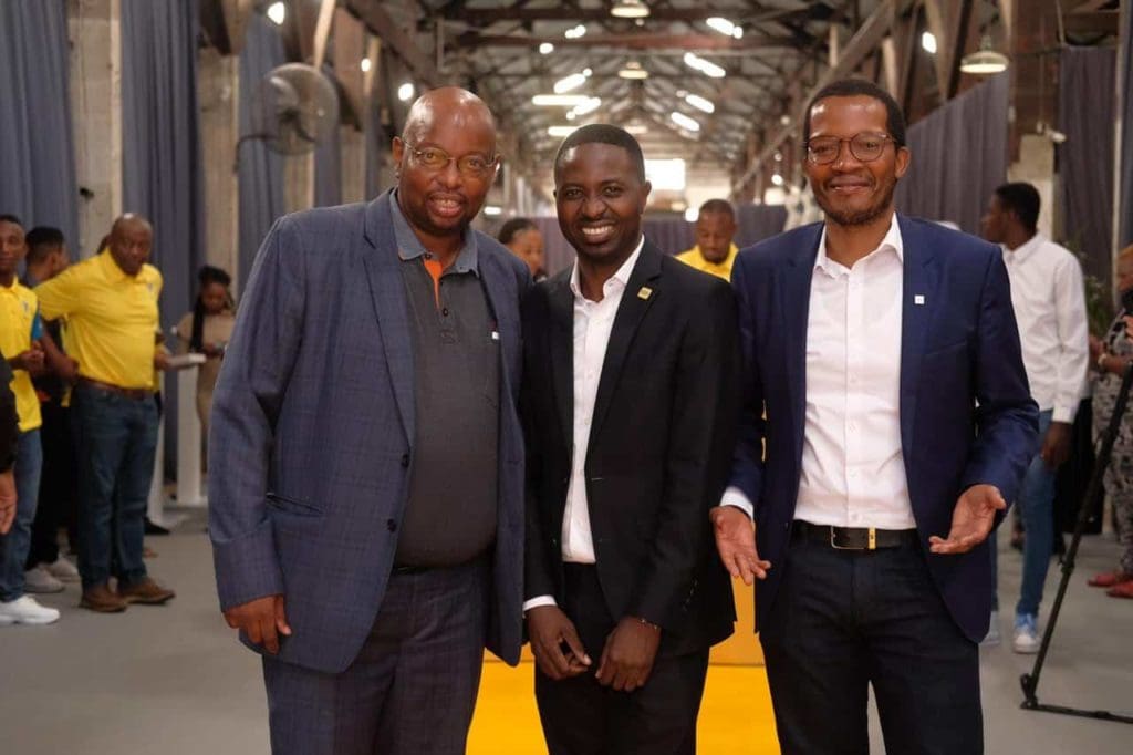 Luthando Vutula, Felix Kamenga and Godfrey Motsa