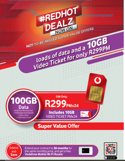 Vodacom Reveals Red Hot Data Deals | TechFinancials