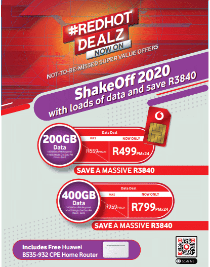 Vodacom Reveals Red Hot Data Deals - TechFinancials