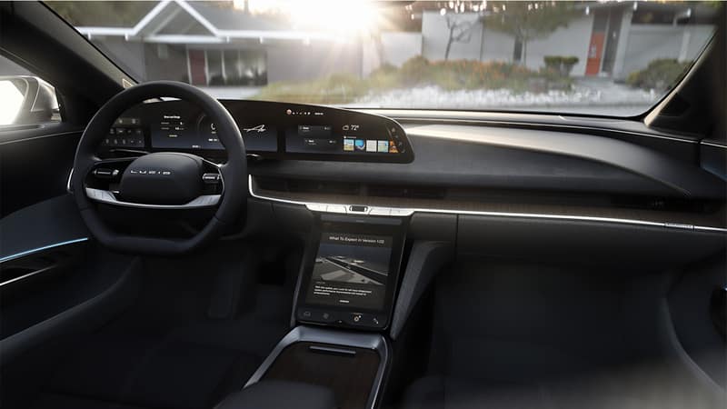 Lucid Air UX