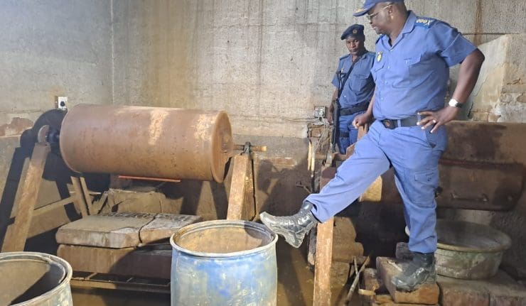 Huge Illegal Gold Mining Plant Bust In Springs, Police Arrest 14 ...