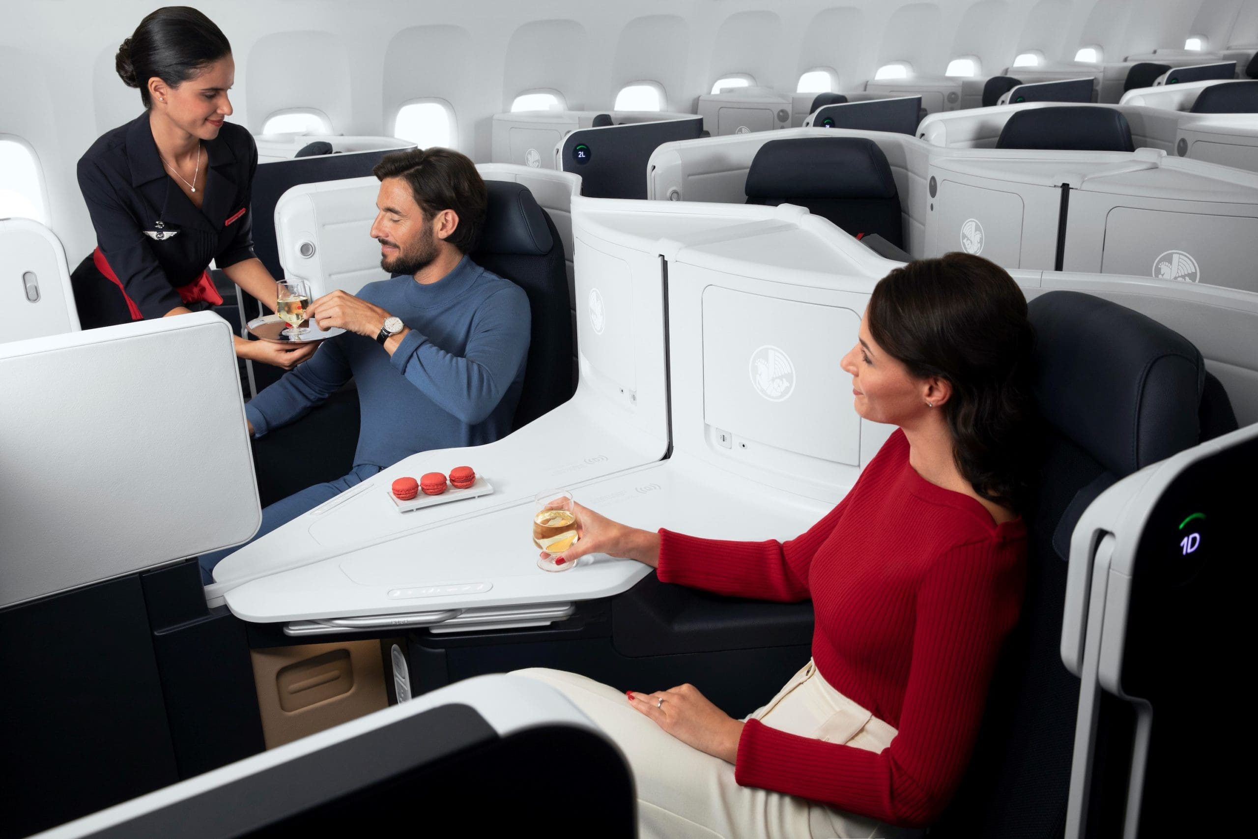 Air France Unveils New Business Class Cabin On Flights Between