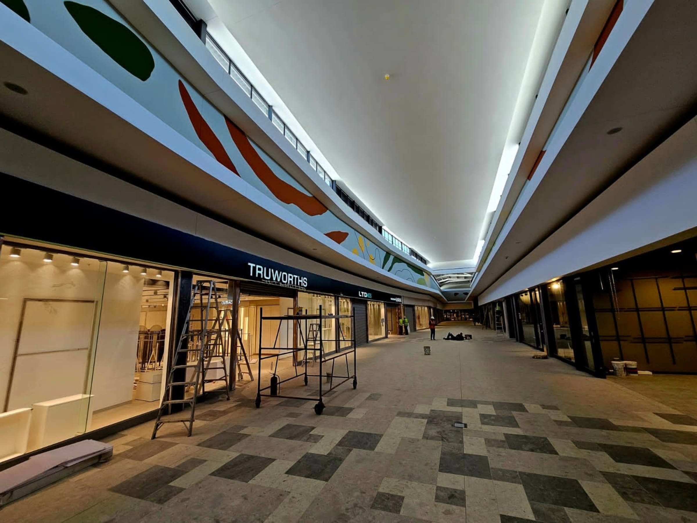 Twin City - Interior of Mompati Mall