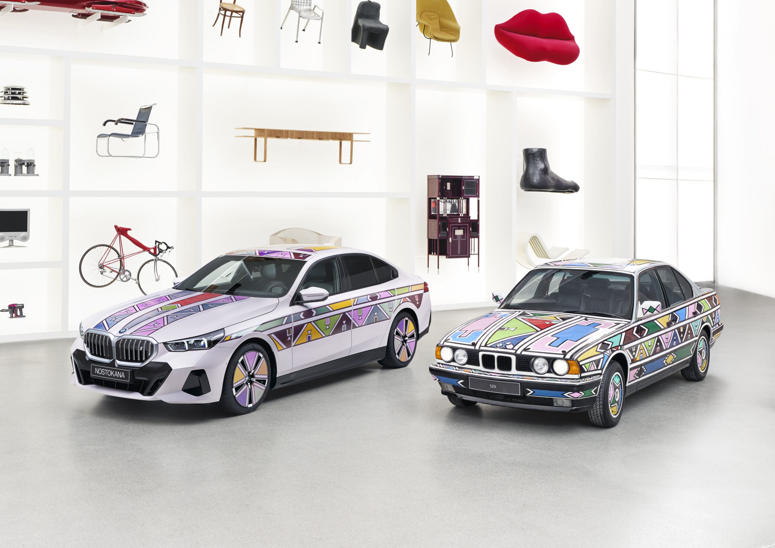 Art meets innovation: The BMW i5 Flow NOSTOKANA
