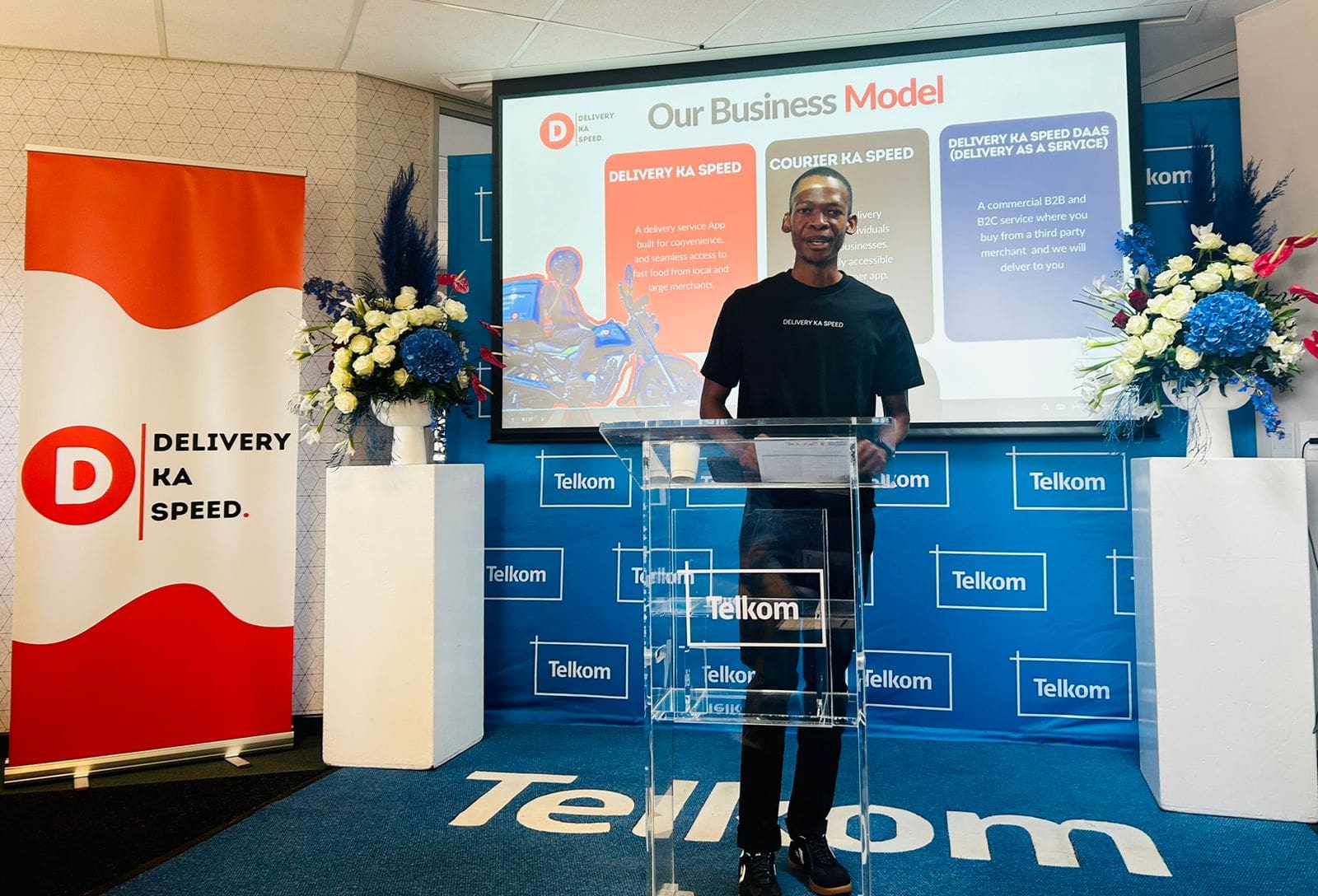 Godiragetse Mogajane -Founder and CEO of Delivery Ka Speed