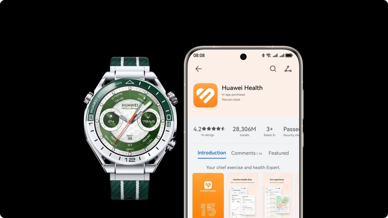 HUAWEI WATCH Ultimate Green Edition
