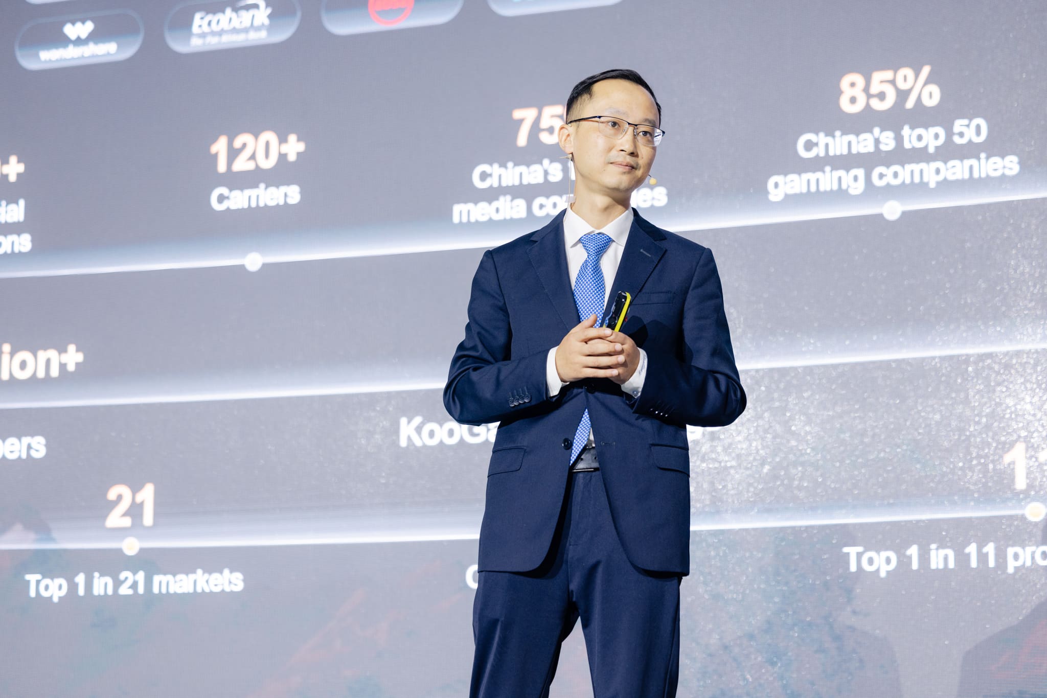Mark Chen, President of Global Solutions and Sales at Huawei Cloud