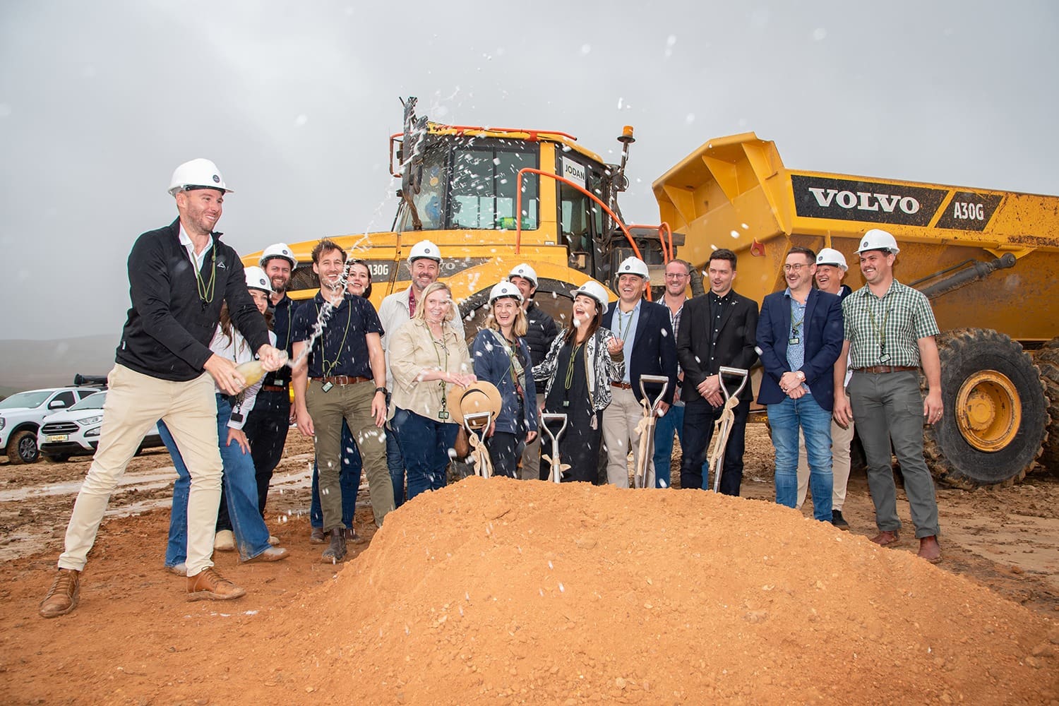 Garden Walk - Sod turning