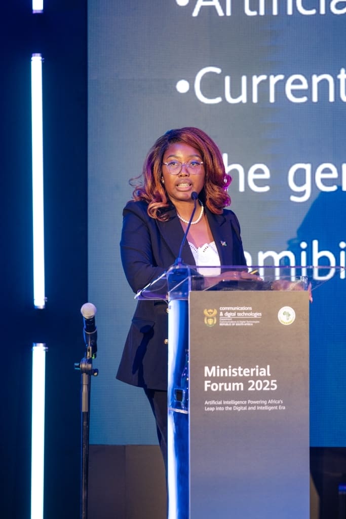 Emma Theofelus, Namibian Minister of Information and Communications Technology