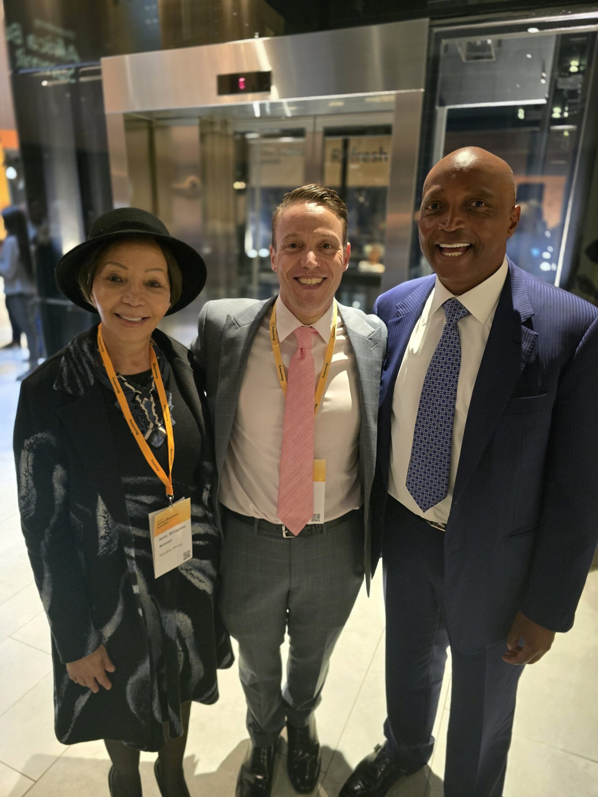 Patrice Motsepe is an indirect stakeholder in Zire Africa and participant at Bloomberg Africa Summit last wee