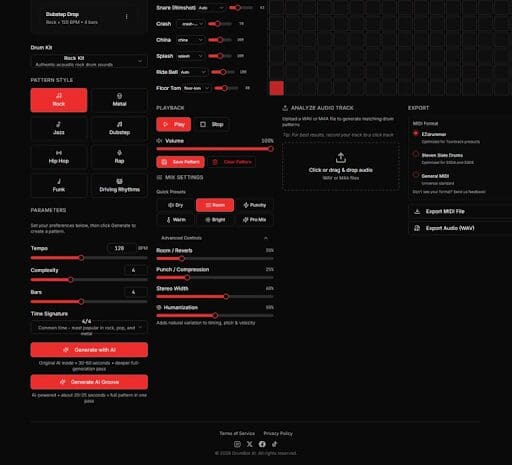 DrumBot AI Launches the First Drum Machine that Listens, Learns and Talks Back