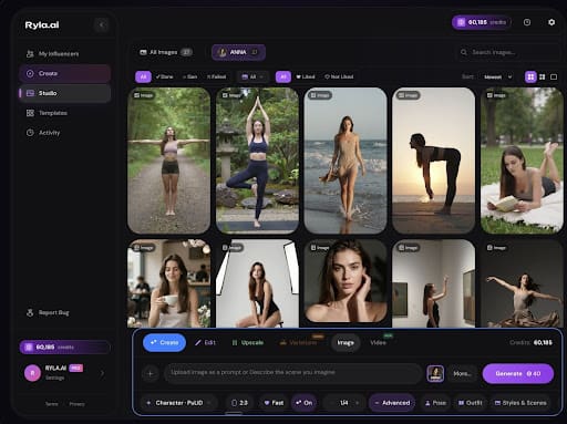 AI Influencer Generator Launches on Ryla.ai