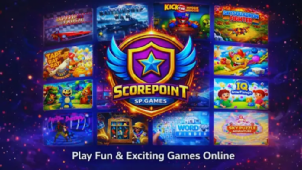 ScorePoint Introduces Browser-Based Games Hub with Direct Challenges, ScoreLand Wagers, and Shareable Friend Invites
