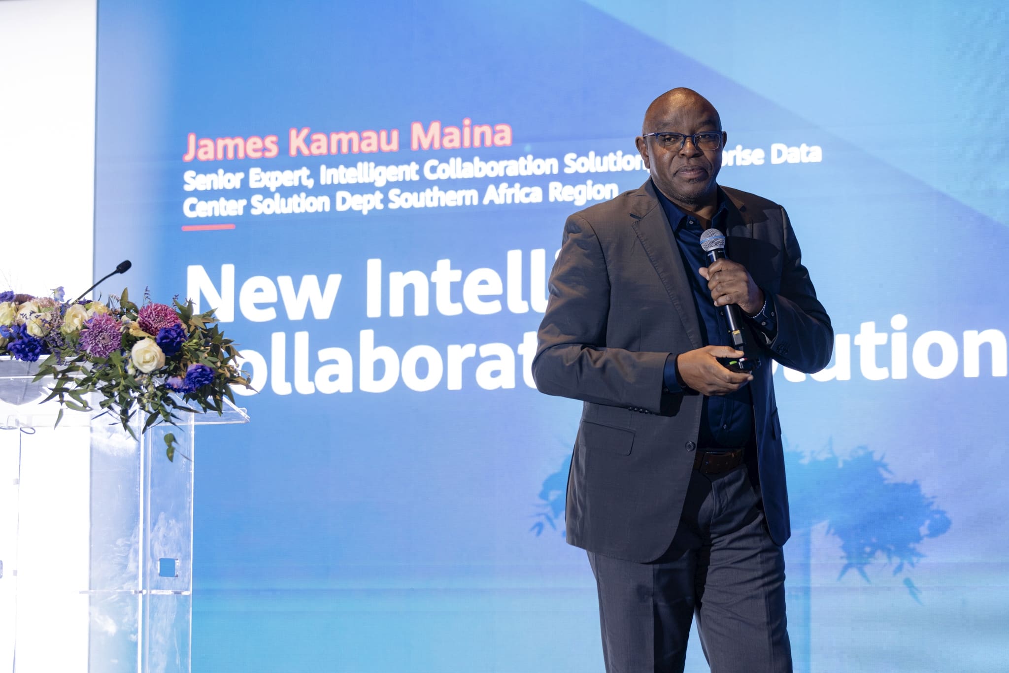 James Kamau Maina, Huawei’s Intelligent Collaboration Solution Architect