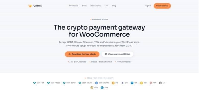 Oxialink Ships Crypto Gateway Plugins for Seven Commerce Platforms