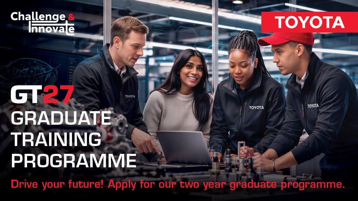 Toyota South Africa Motors Opens Applications For The 2027 Graduate Training Programme