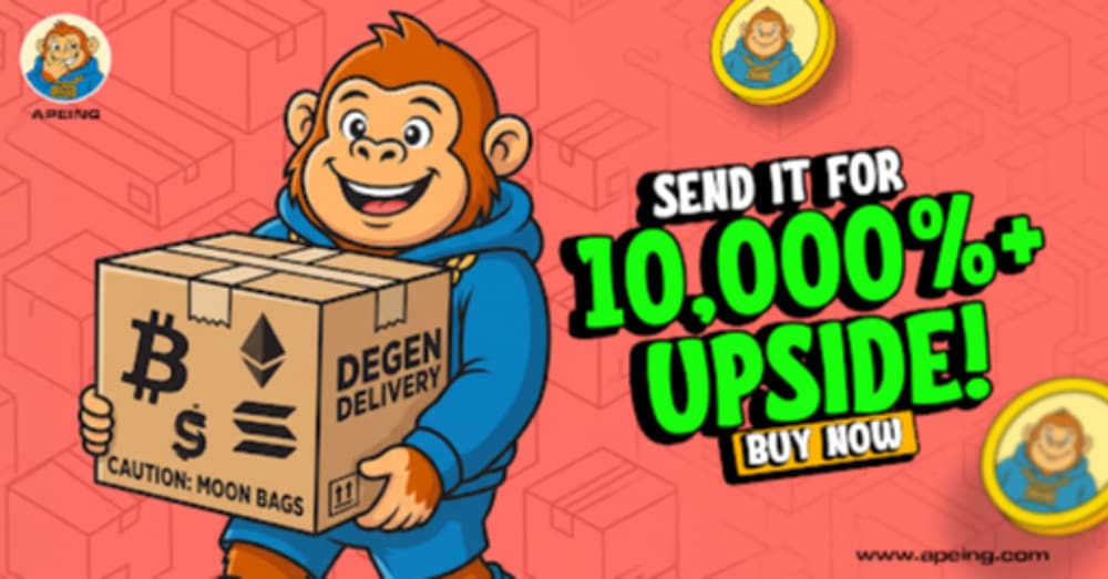 Apeing Leads the Best Crypto Presale while XRP and ETH Rally